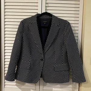 Ann Taylor Polka Dot Blazer